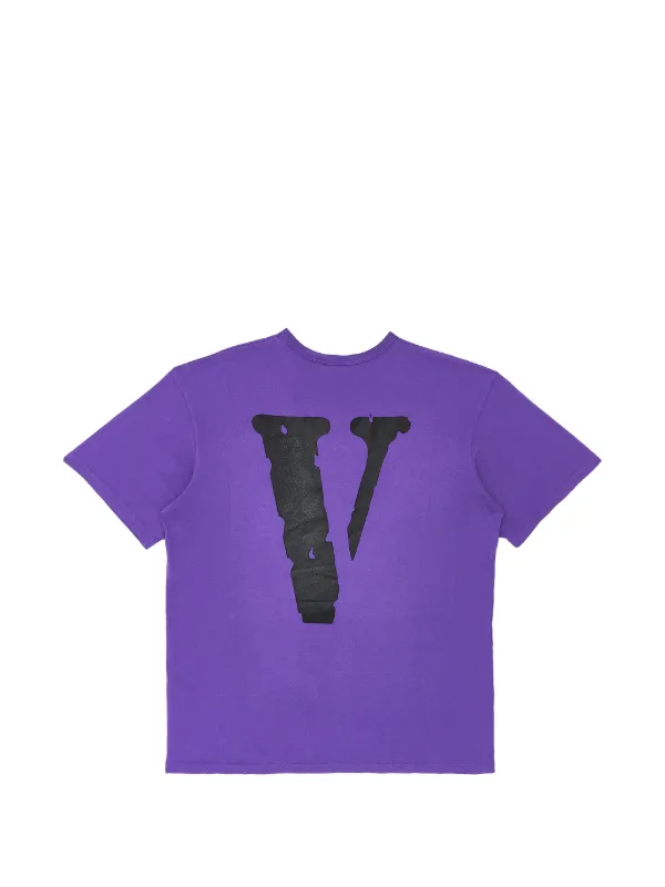 Vlone short-sleeve T-shirt | Purple | FARFETCH JO