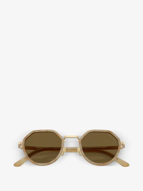 Giorgio Armani lunettes de soleil à monture géométrique