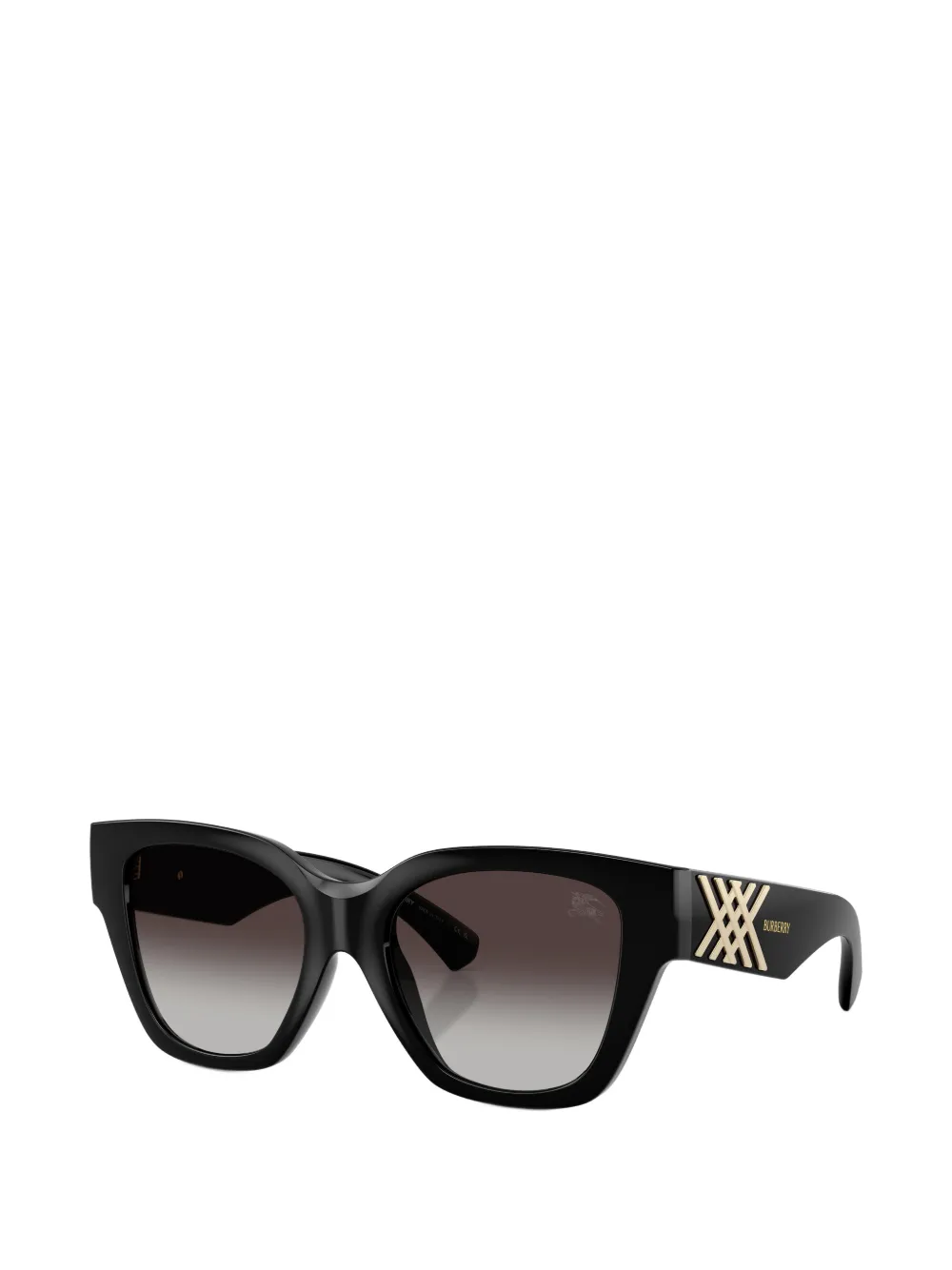 Burberry Eyewear Zonnebril met vierkant montuur Zwart