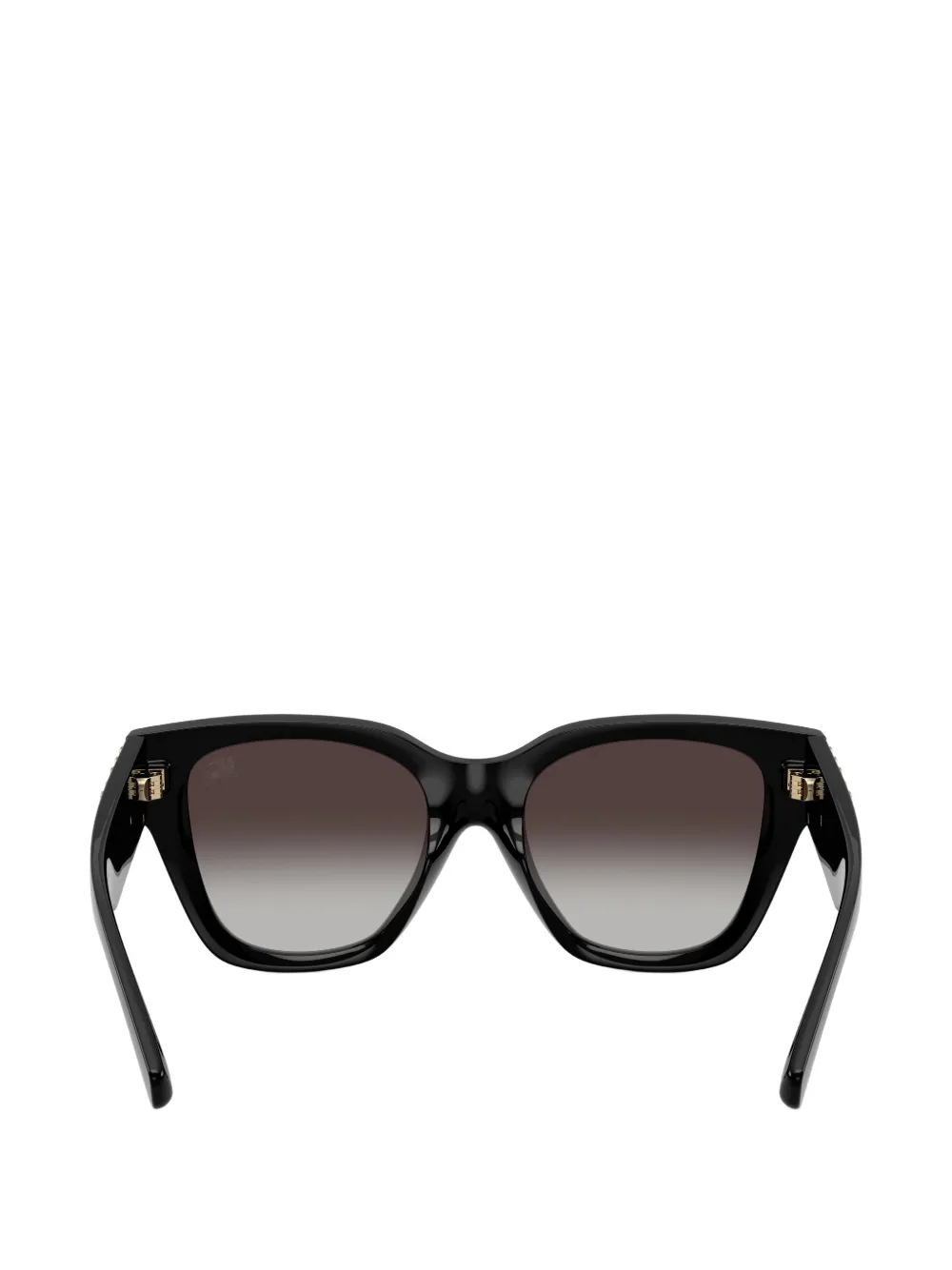 Burberry Eyewear Zonnebril met vierkant montuur Zwart