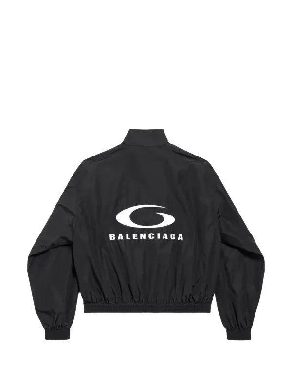 Balenciaga Stand Collar Jacket | Black | FARFETCH