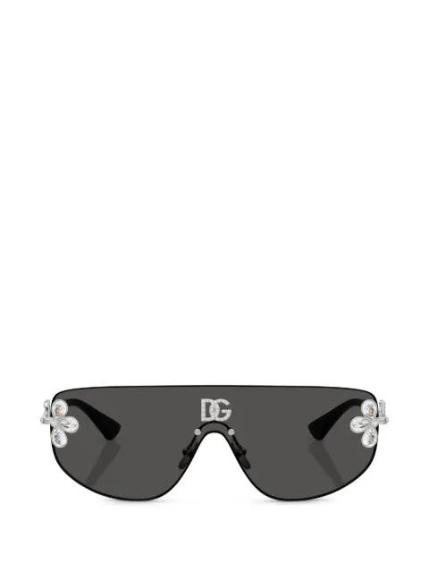 Dolce & Gabbana shield-frame sunglasses