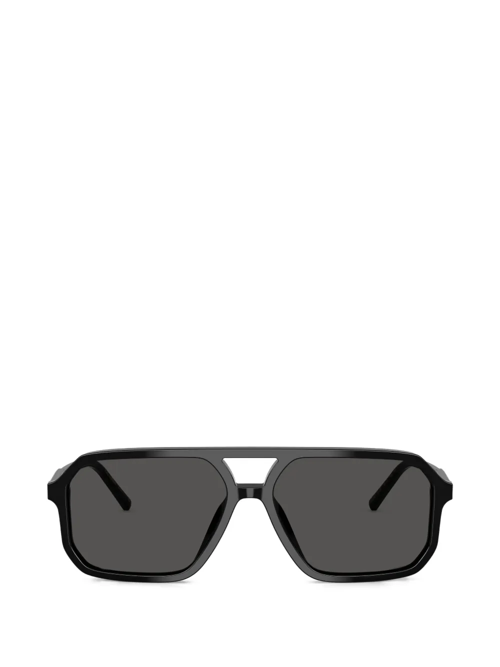 Dolce & Gabbana Eyewear Occhiali da sole con montatura stile pilota - Nero