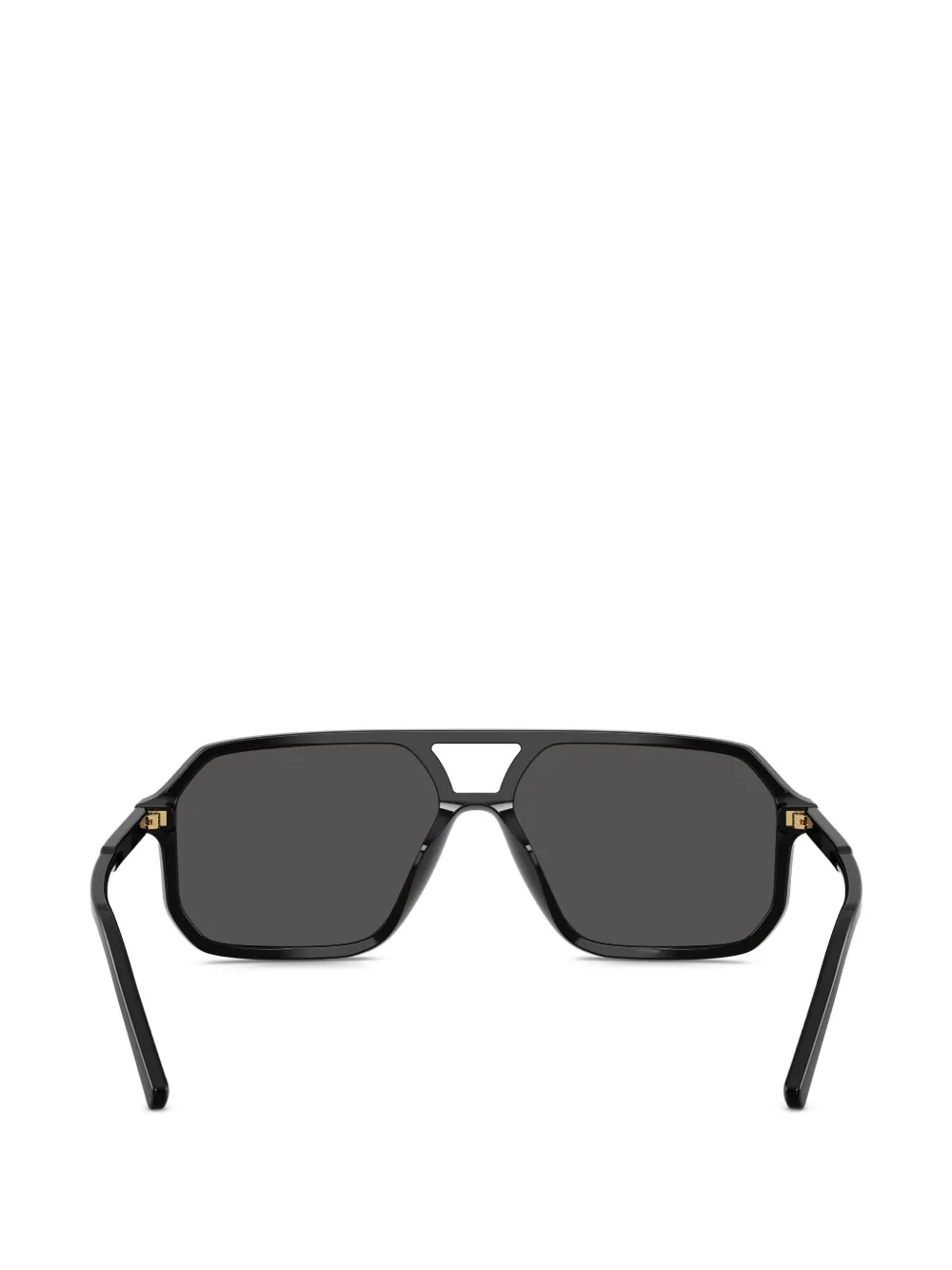 Dolce & Gabbana Eyewear Zonnebril met piloten montuur Zwart