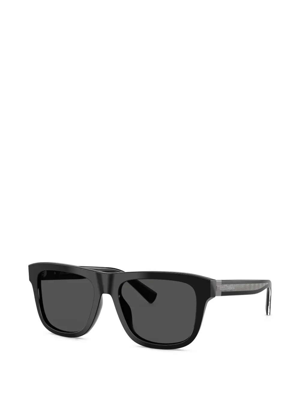 Dolce & Gabbana Eyewear Zonnebril met vierkant montuur Zwart