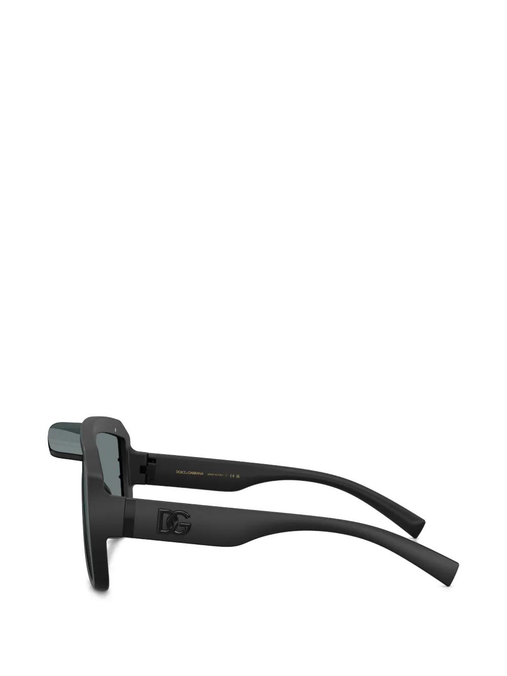  Dolce & Gabbana Eyewear Lunettes De Soleil à Monture Pilote - Noir 