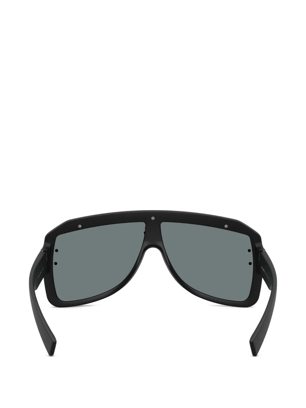 Dolce & Gabbana Eyewear Zonnebril met DG-logoplakkaat Zwart