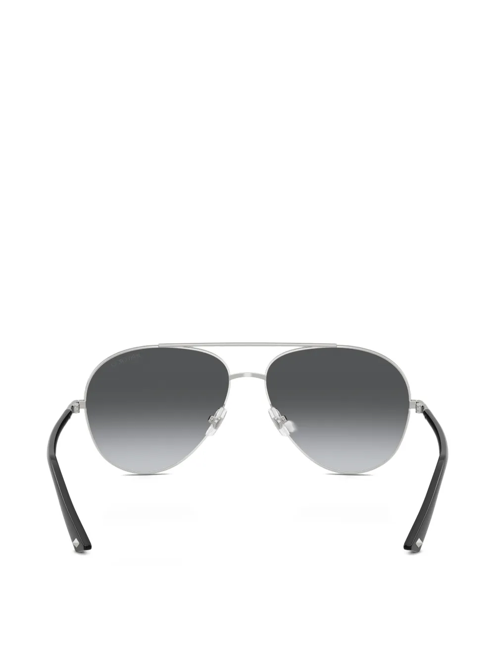 Jimmy Choo Eyewear Zonnebril met piloten montuur Zilver
