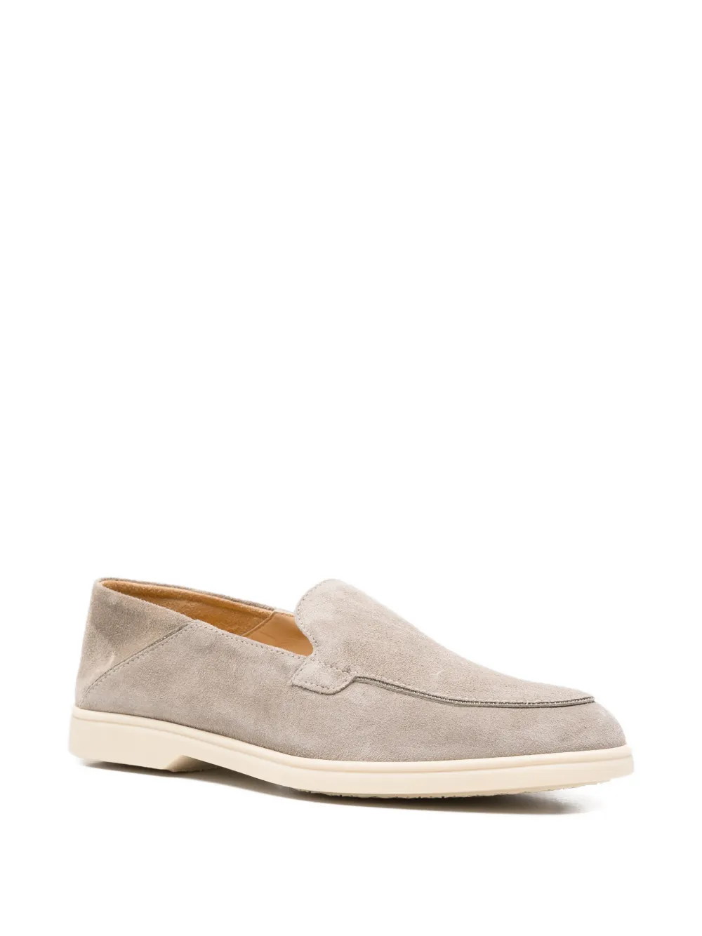 Doucal's suede loafers Grijs