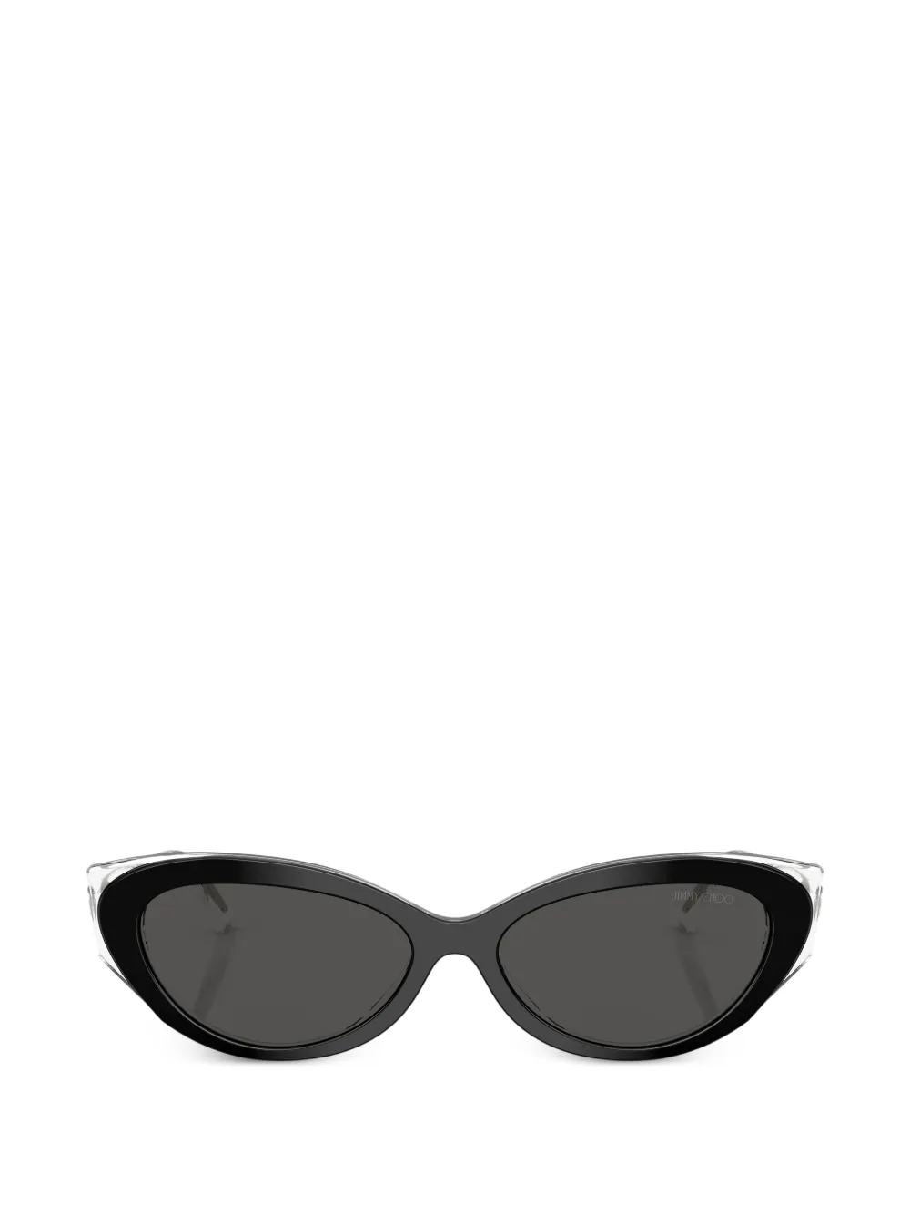 Jimmy Choo Eyewear Occhiali da sole cat-eye - Nero