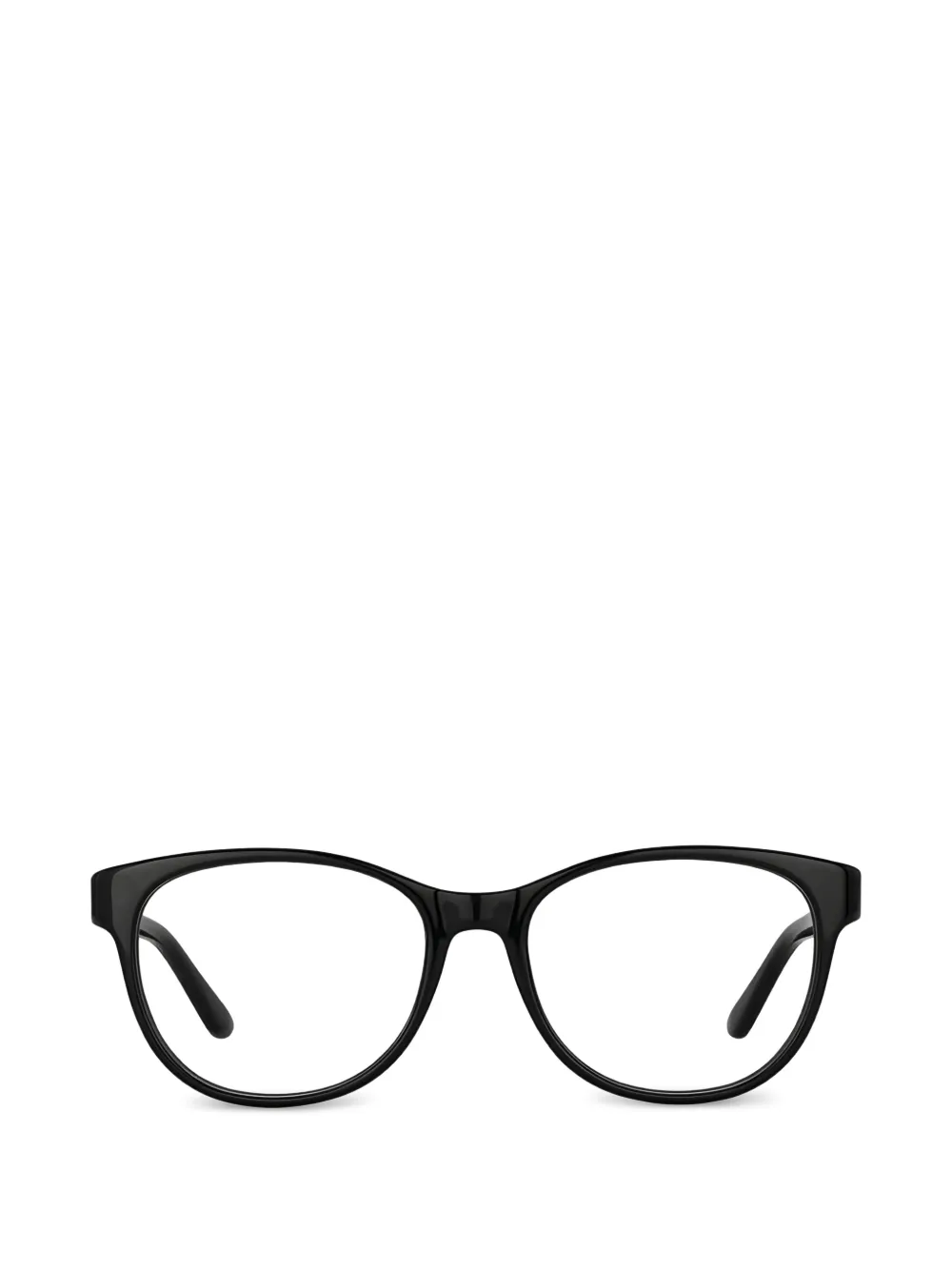Jimmy Choo Eyewear logo-plaque glasses - Nero