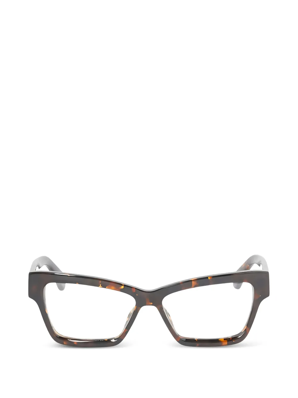 Off-White Eyewear square-frame glasses - Marrone