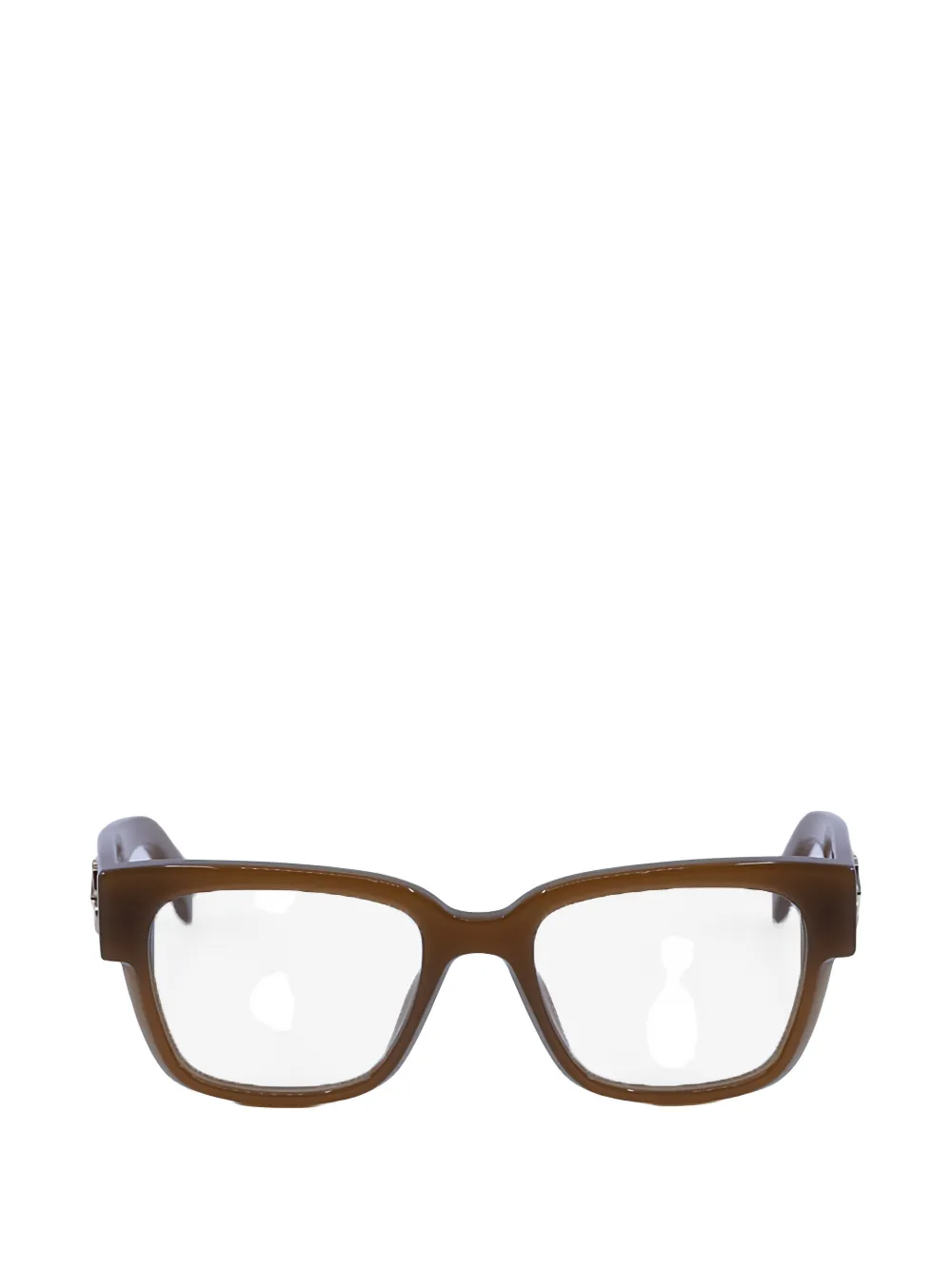Off-White Eyewear square-frame glasses - Marrone
