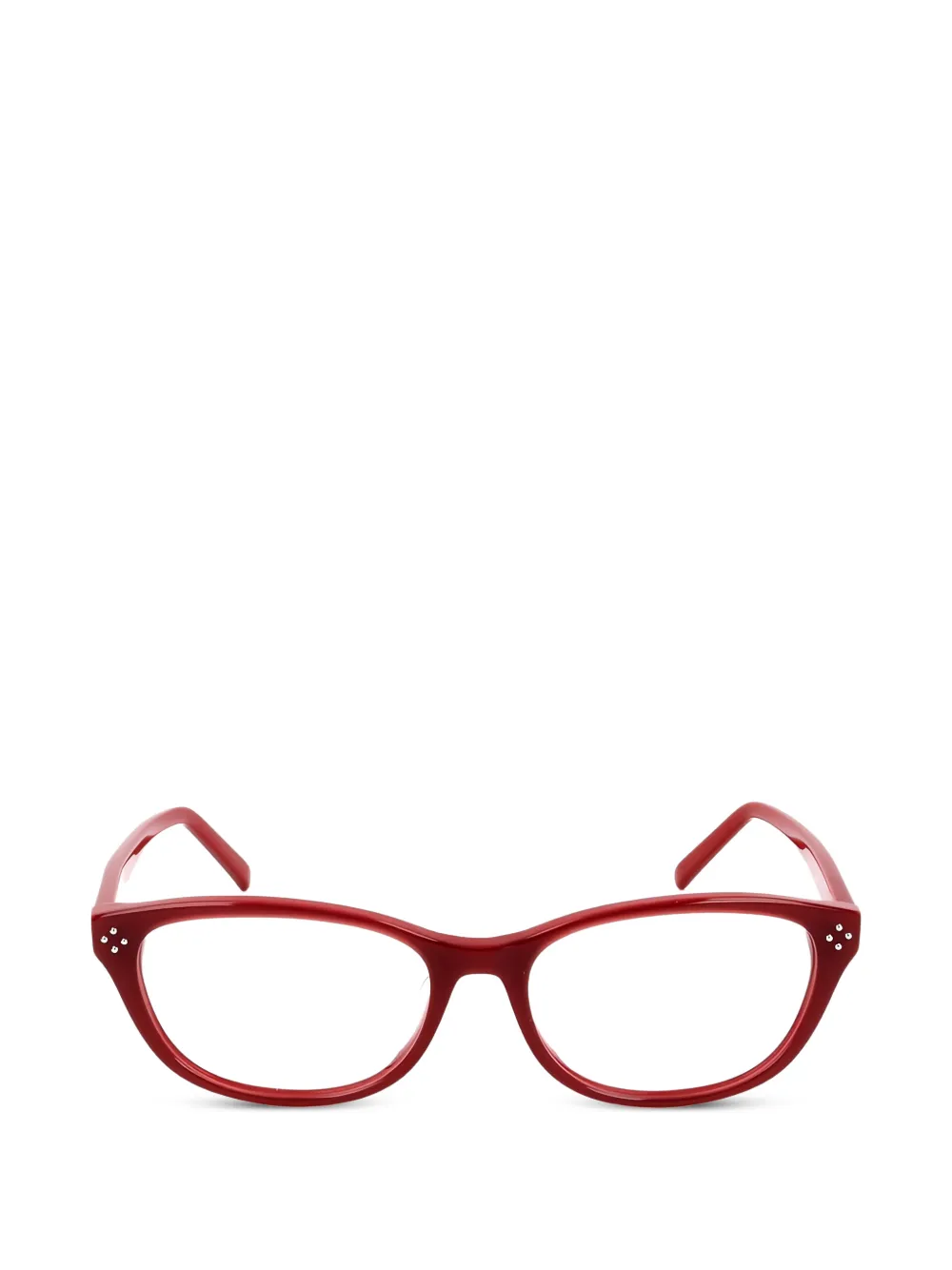 Chloé rectangle-frame glasses - Rot