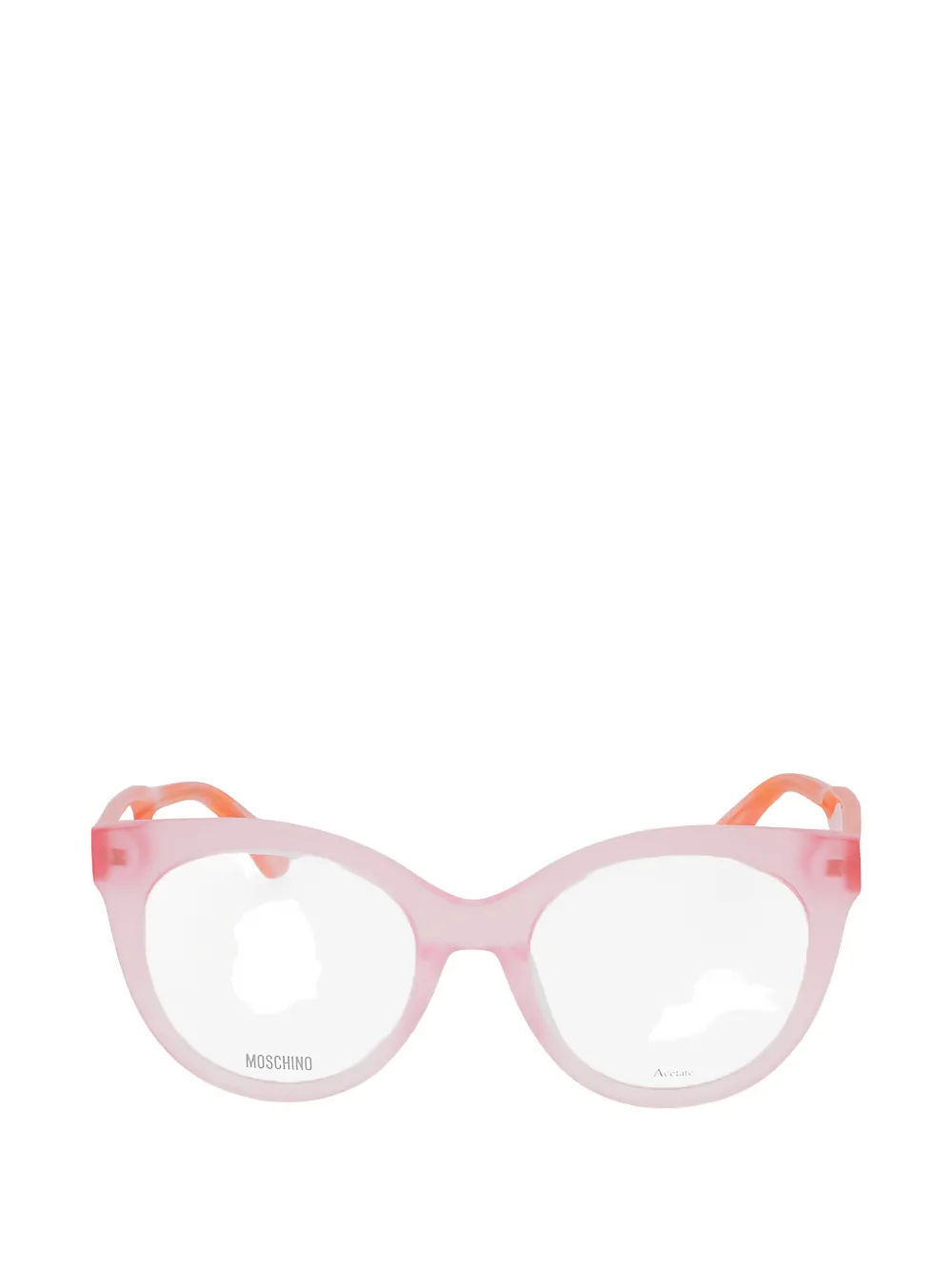 Moschino round-frame glasses - Rosa