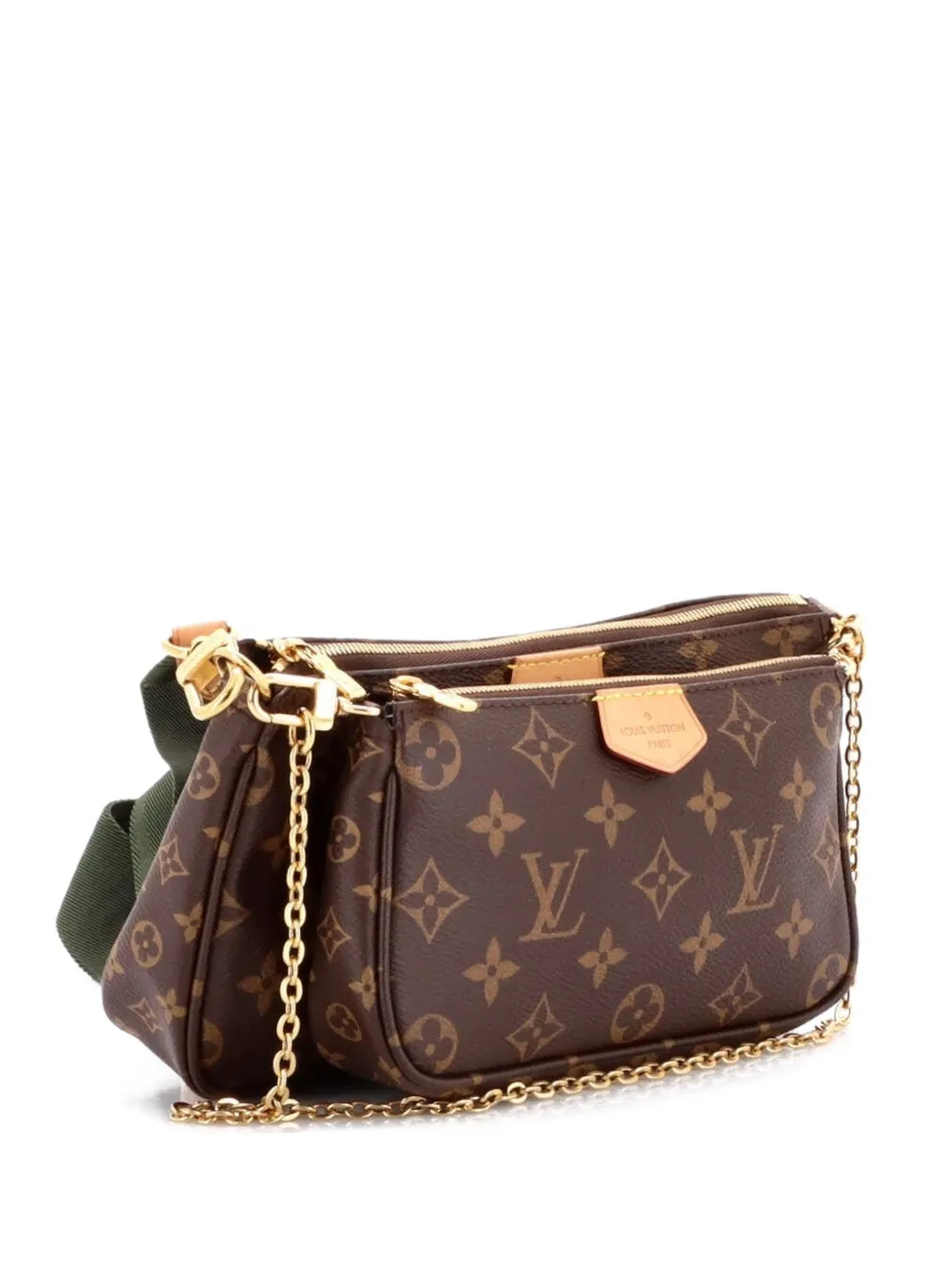 Louis Vuitton Pre-Owned Multi Pochette Accessoires Monogram Canvas crossbody bag - Marrone