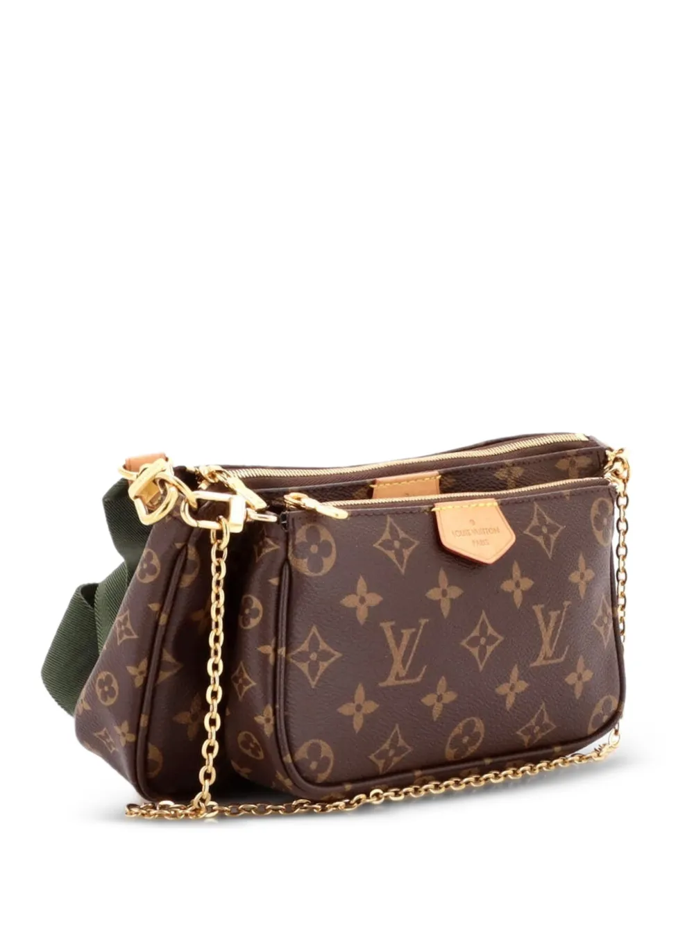 Louis Vuitton Pre-Owned Multi Pochette Accessoires Monogram Canvas crossbody bag - Marrone