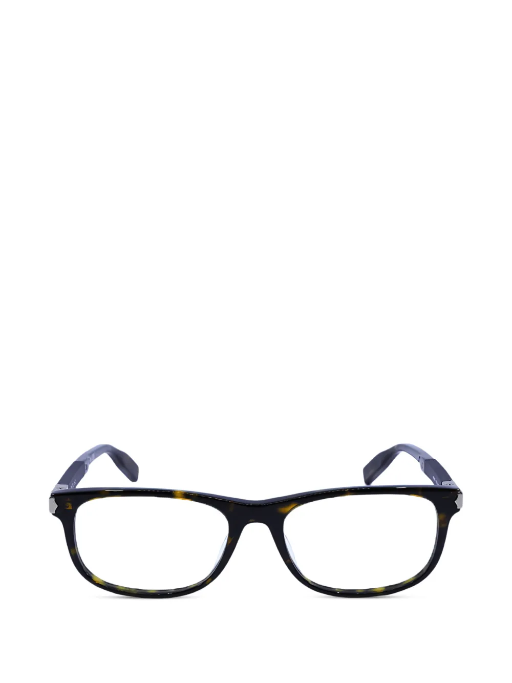 Montblanc square-frame glasses - Marrone