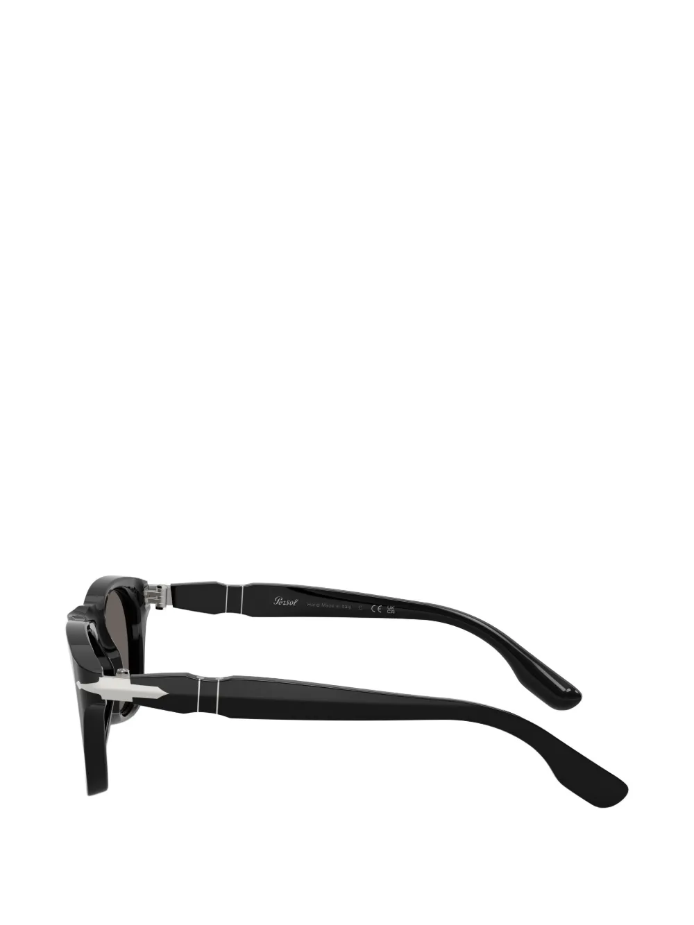 Persol Zonnebril met vierkant montuur Zwart