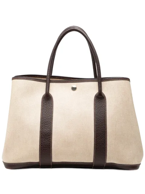Hermès Pre-Owned 2015 Toile and Negonda Garden Party 36 tote bag