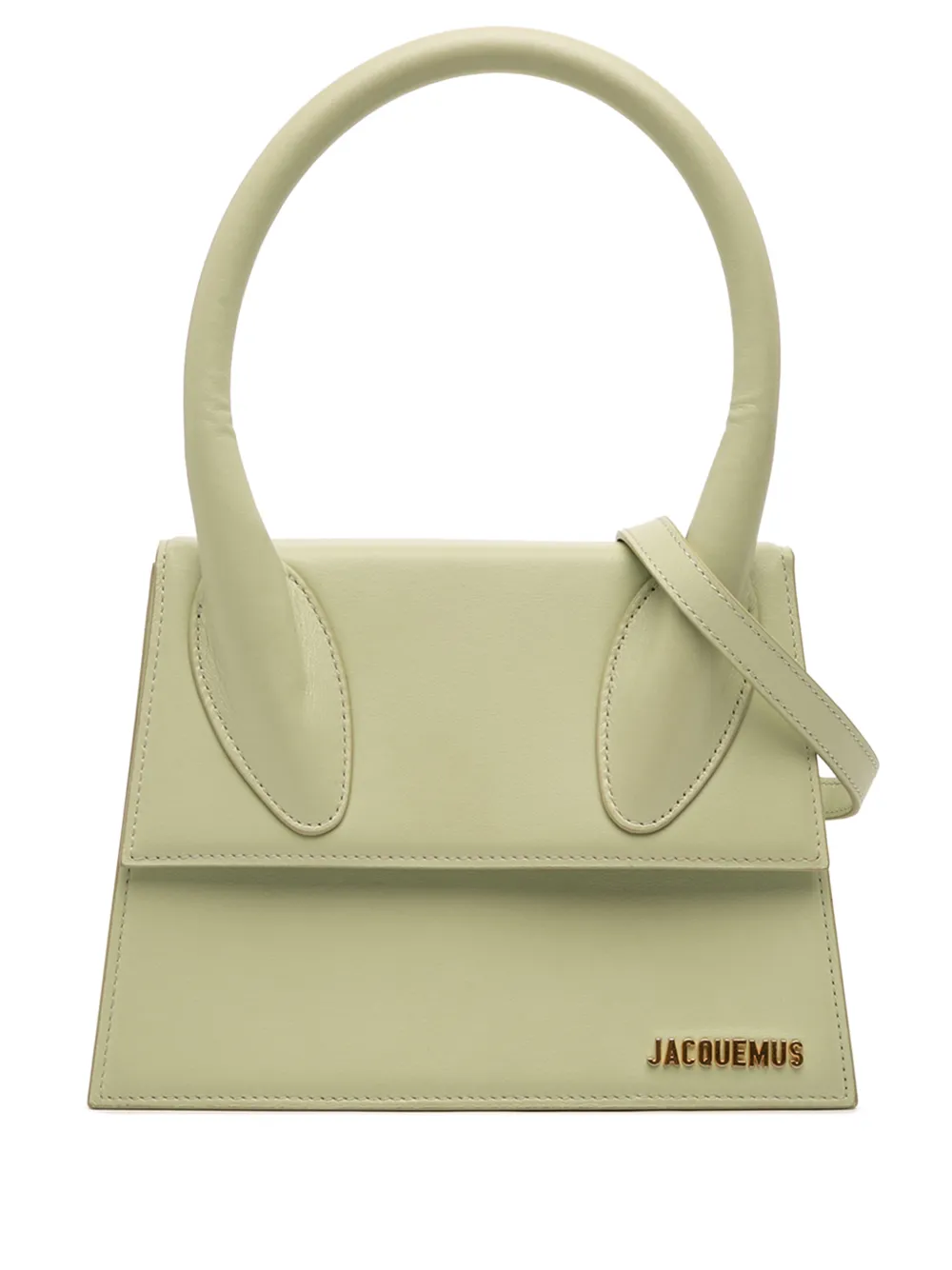 Jacquemus Pre-Owned Borsa a tracolla Le Grand Chiquito in pelle di vitello liscia 2018-2025 - Verde