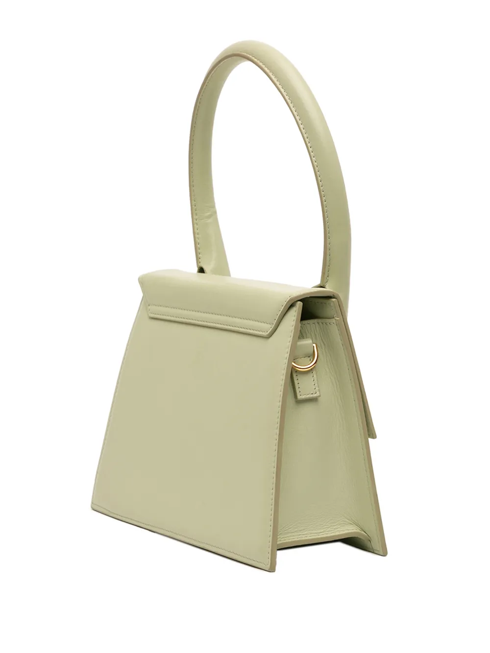  Jacquemus Pre-owned 2018-2025 Smooth Calfskin Le Grand Chiquito Satchel - Green 