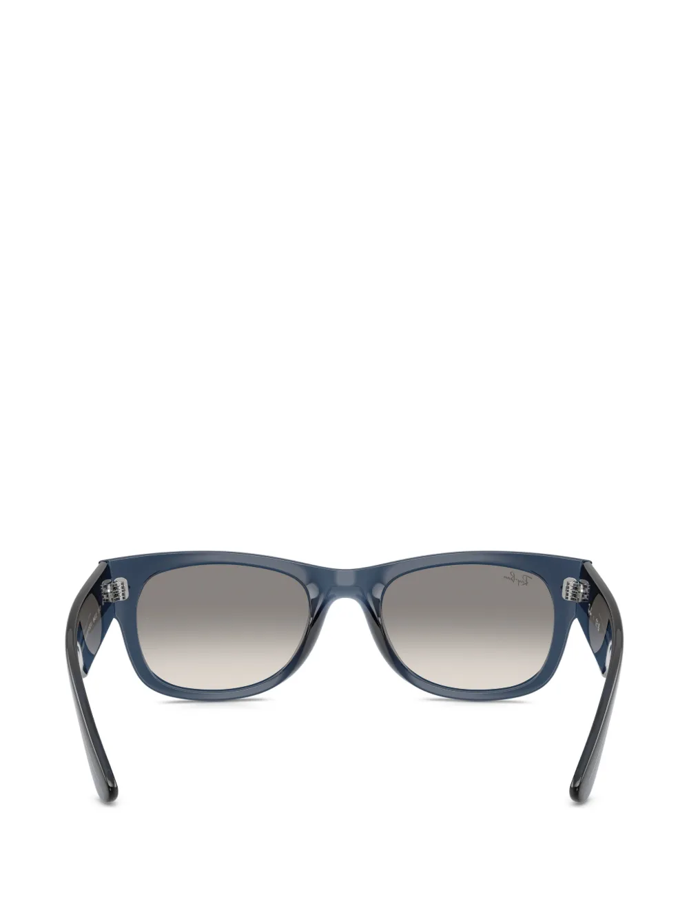 Ray-Ban Mega Wayfarer II zonnebril met vierkant montuur Blauw