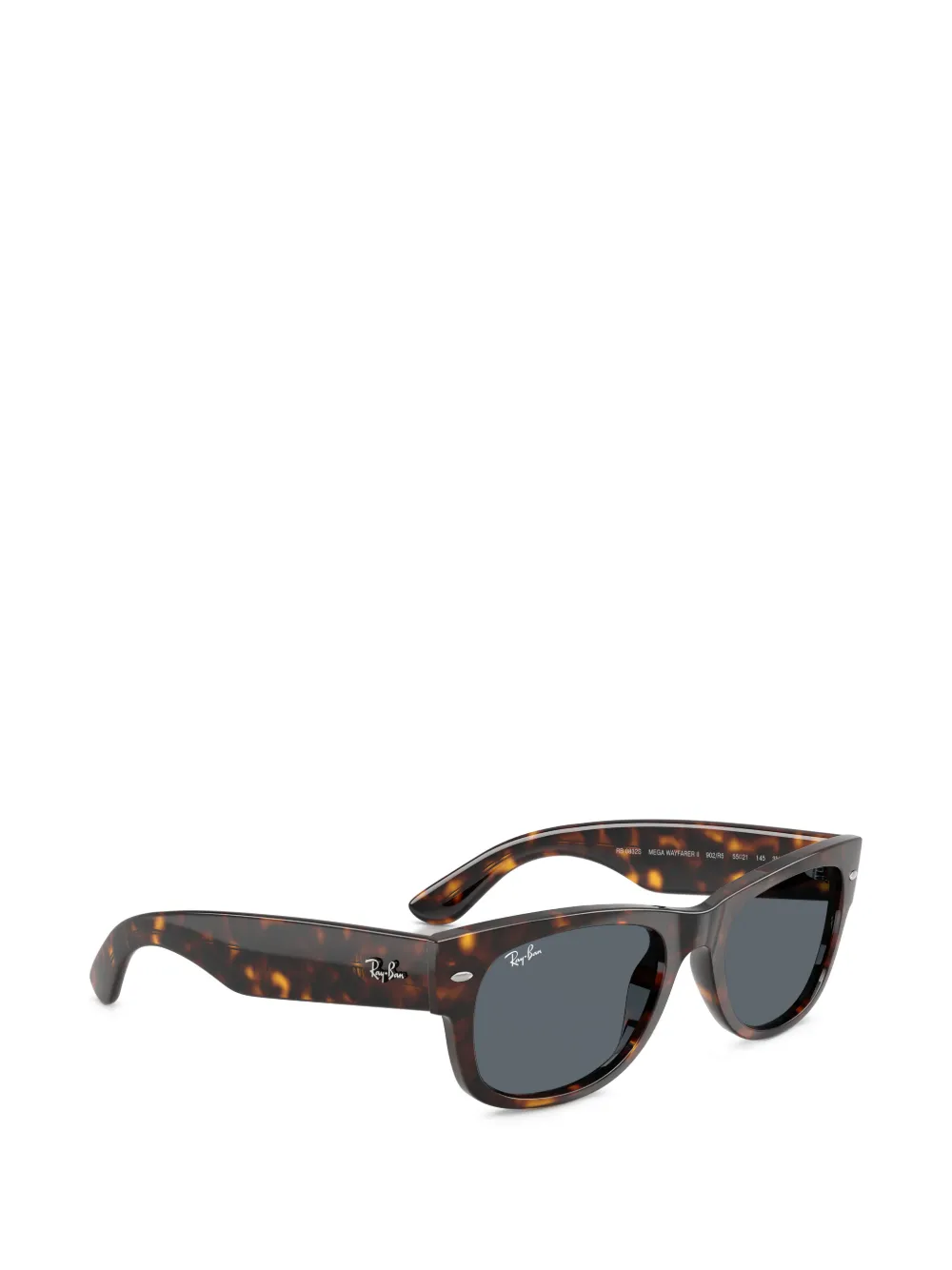 Ray-Ban Mega Wayfarer II zonnebril met vierkant montuur Bruin