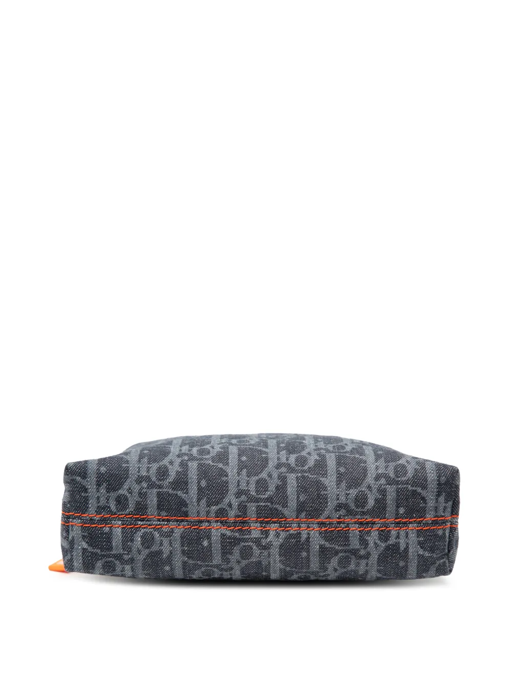 2006 Oblique Denim Flight Cosmetic Pouch
