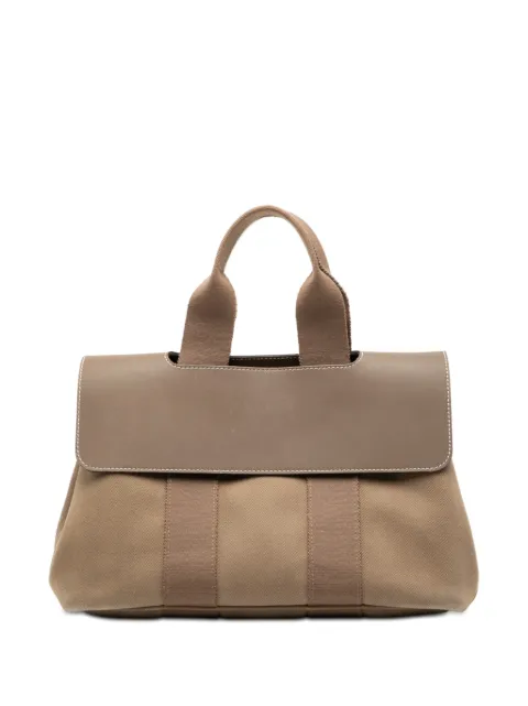 Hermès Pre-Owned 2000-2015 Toile and Swift Valparaiso PM handbag