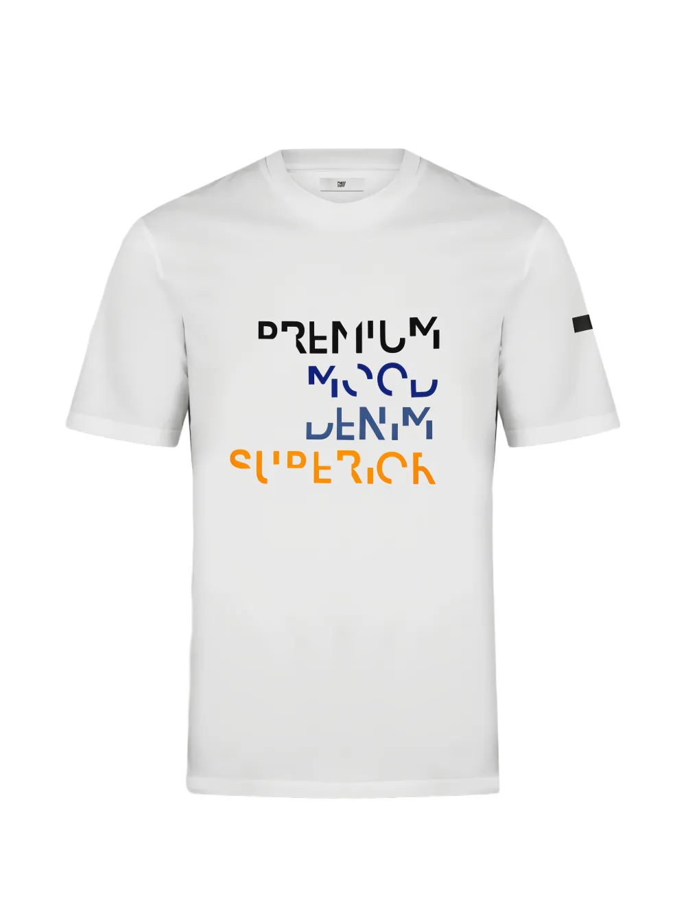 PMDS graphic-print crew-neck T-shirt - Bianco