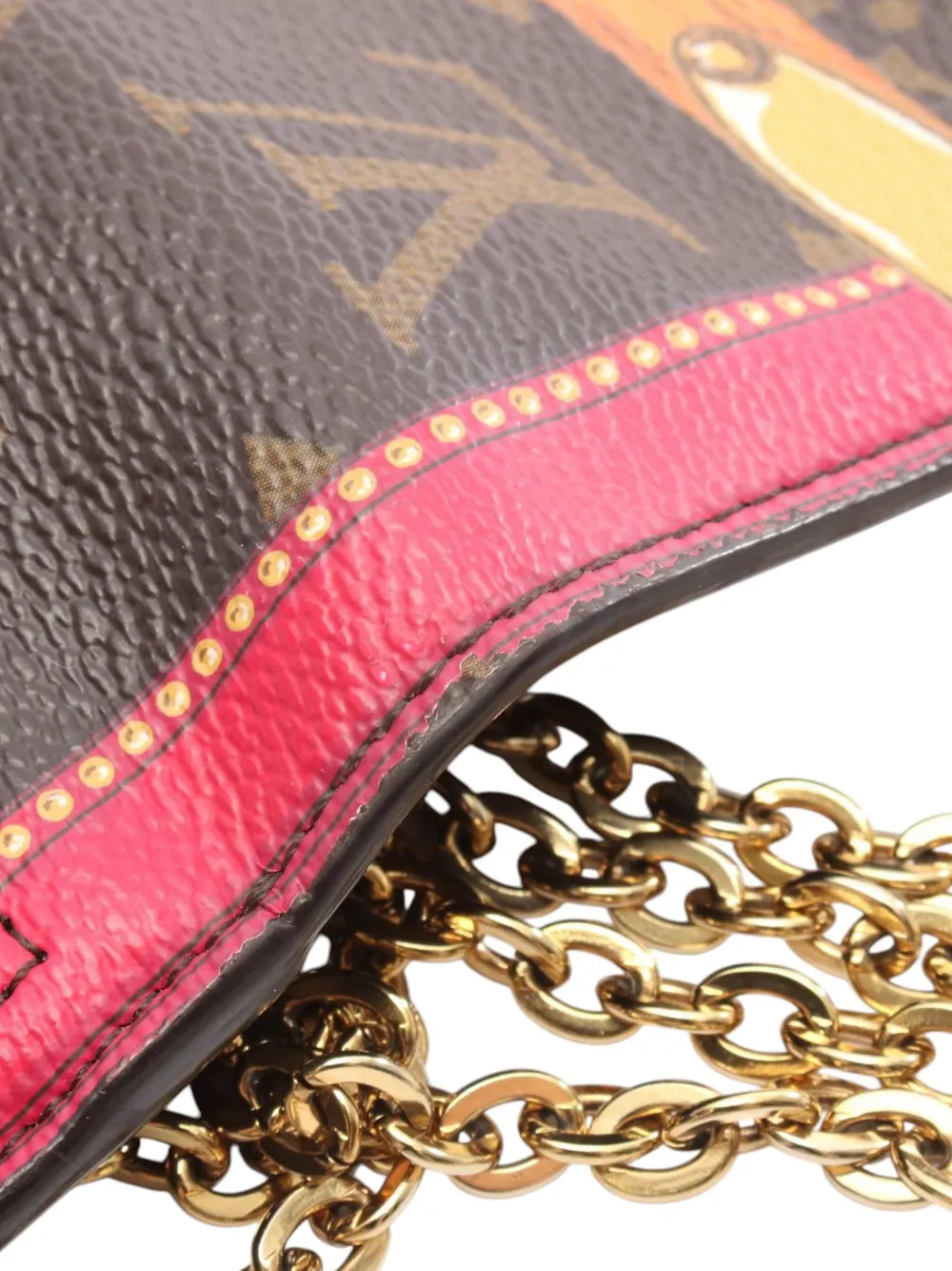 2018 Monogram Summer Trunks Pochette Weekend Crossbody Bag
