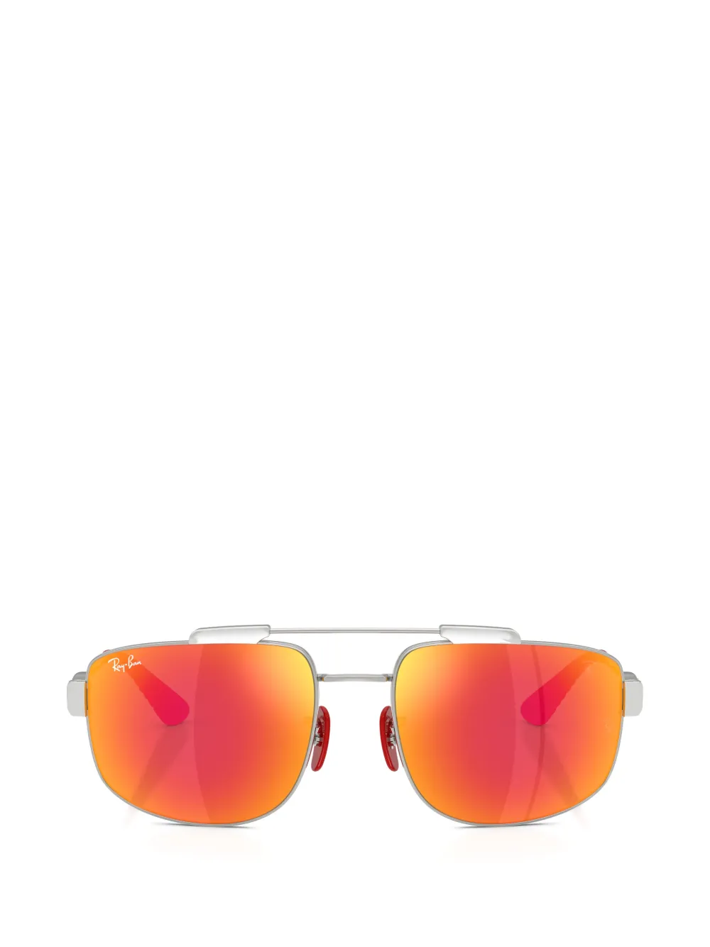 Ray-Ban x Scuderia Ferrari Sonnenbrille - Silber
