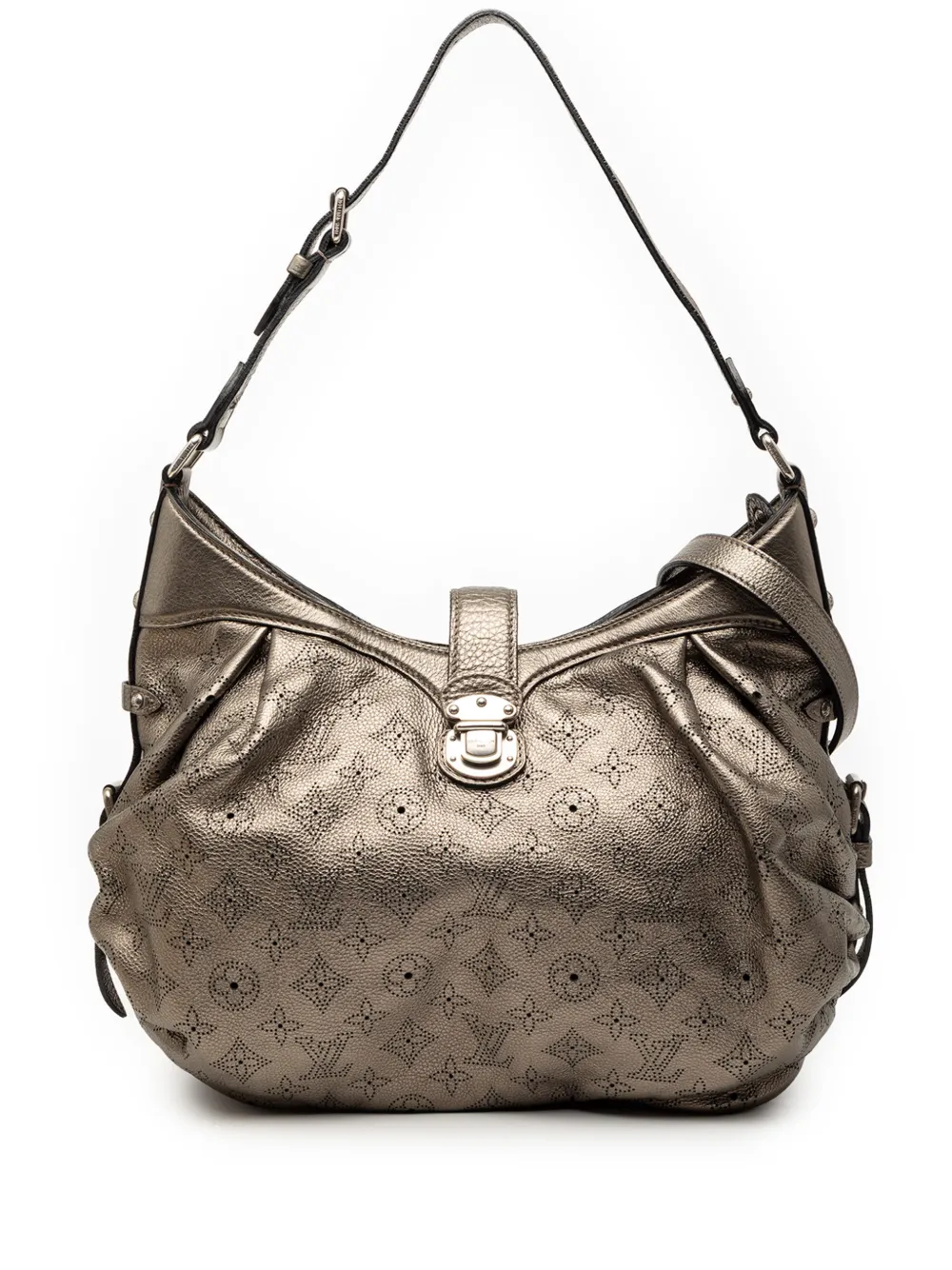 Louis Vuitton Pre-Owned Borsa a tracolla Mahina XS con monogramma 2008 - Argento