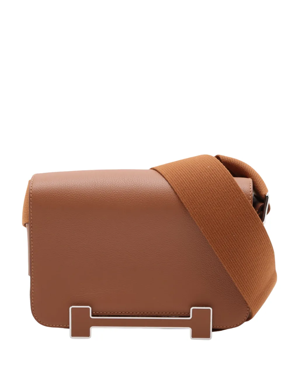 Hermès Pre-Owned 2024 Evercolor Geta crossbody bag - Marrone