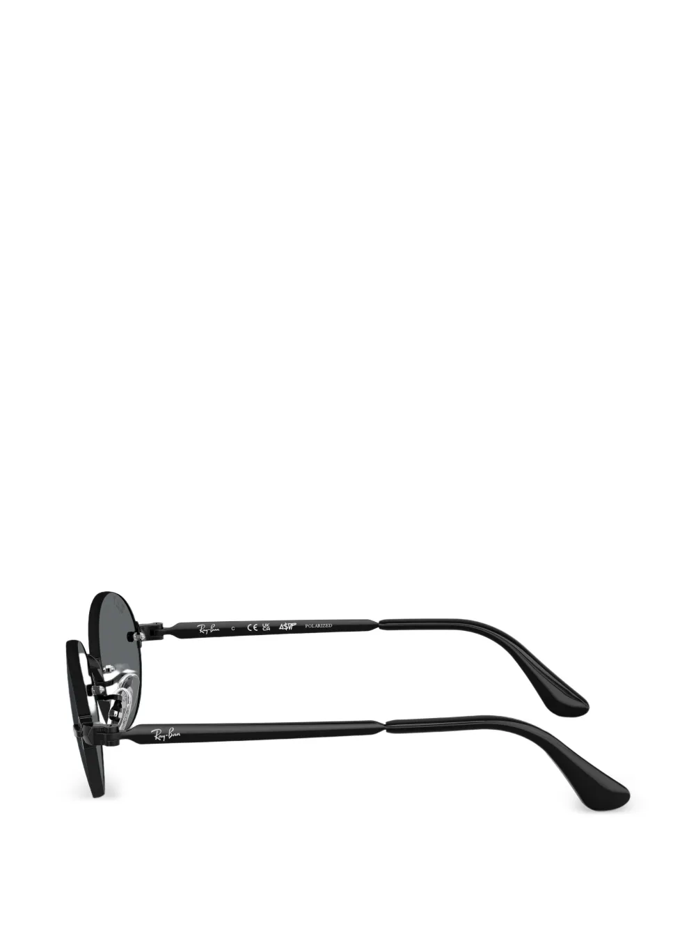 Ray-Ban x A$AP Rocky Oval zonnebril Zwart