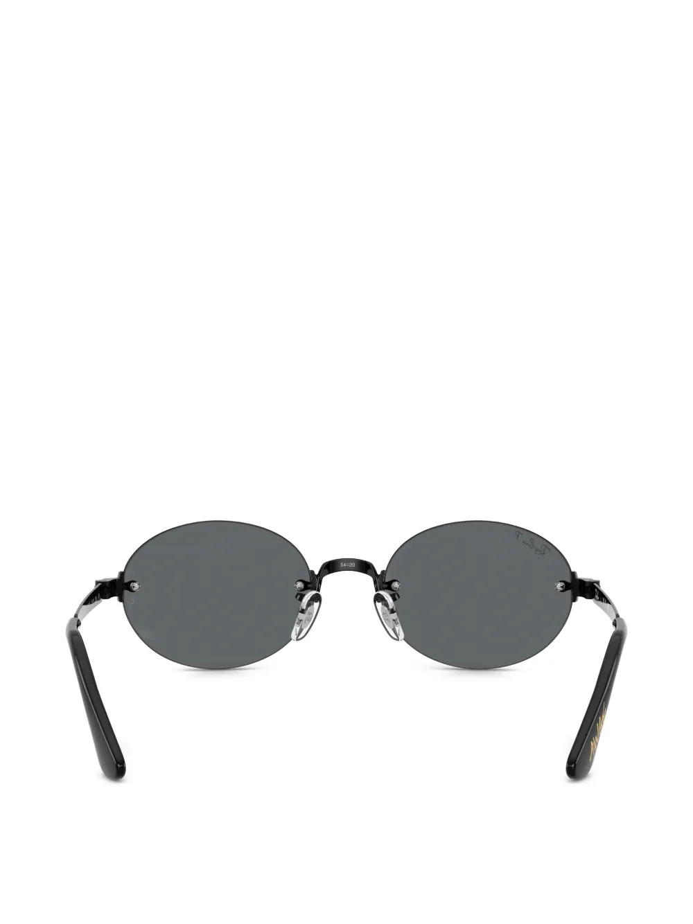 Ray-Ban x A$AP Rocky Oval zonnebril Zwart