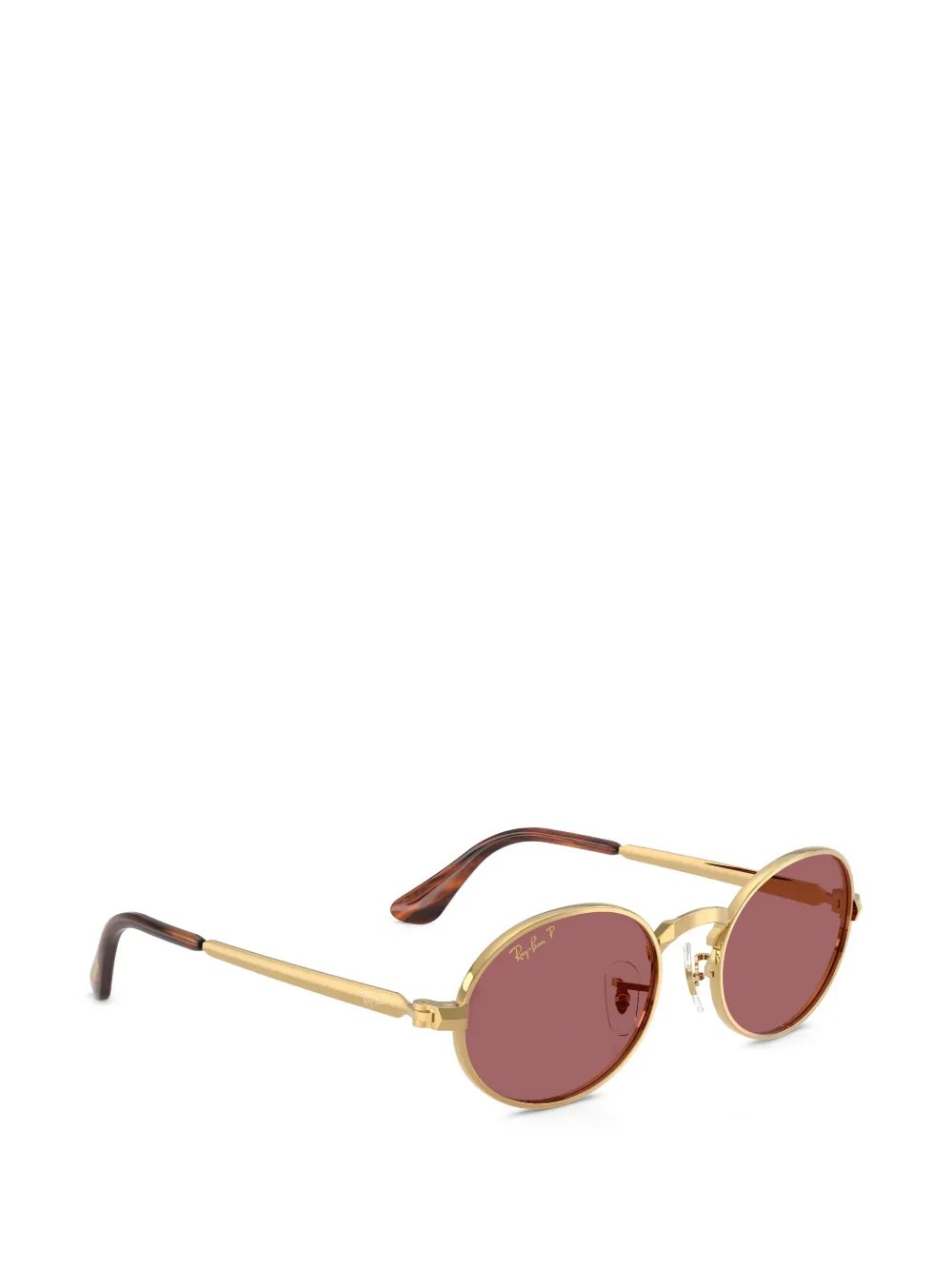 Ray-Ban x A$AP Rocky Oval zonnebril Goud