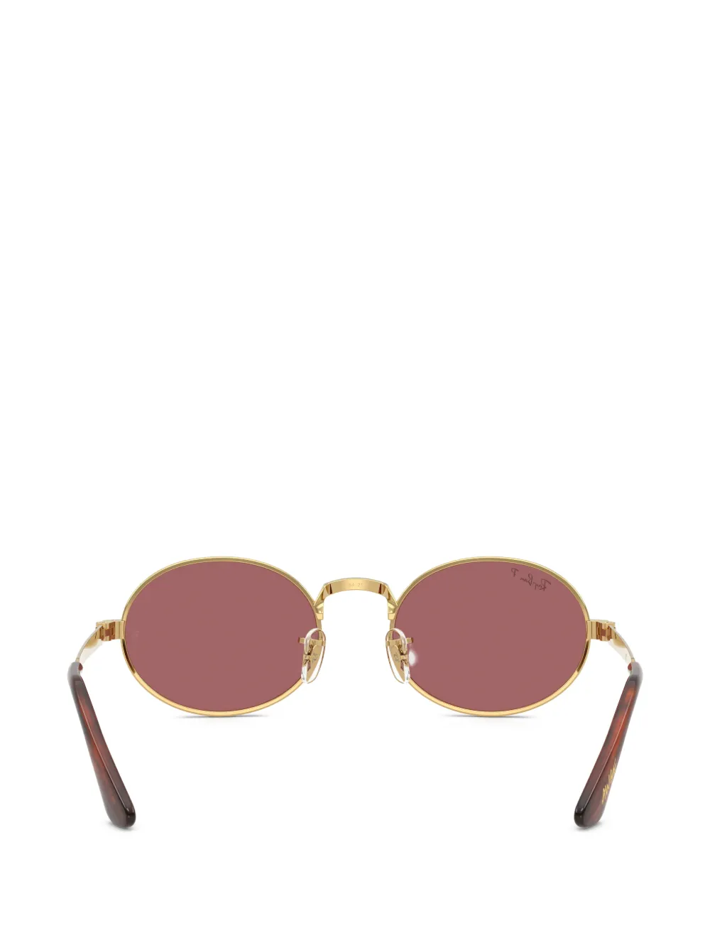 Ray-Ban x A$AP Rocky Oval zonnebril Goud