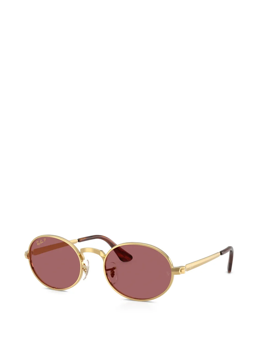 Ray-Ban x A$AP Rocky Oval zonnebril Goud