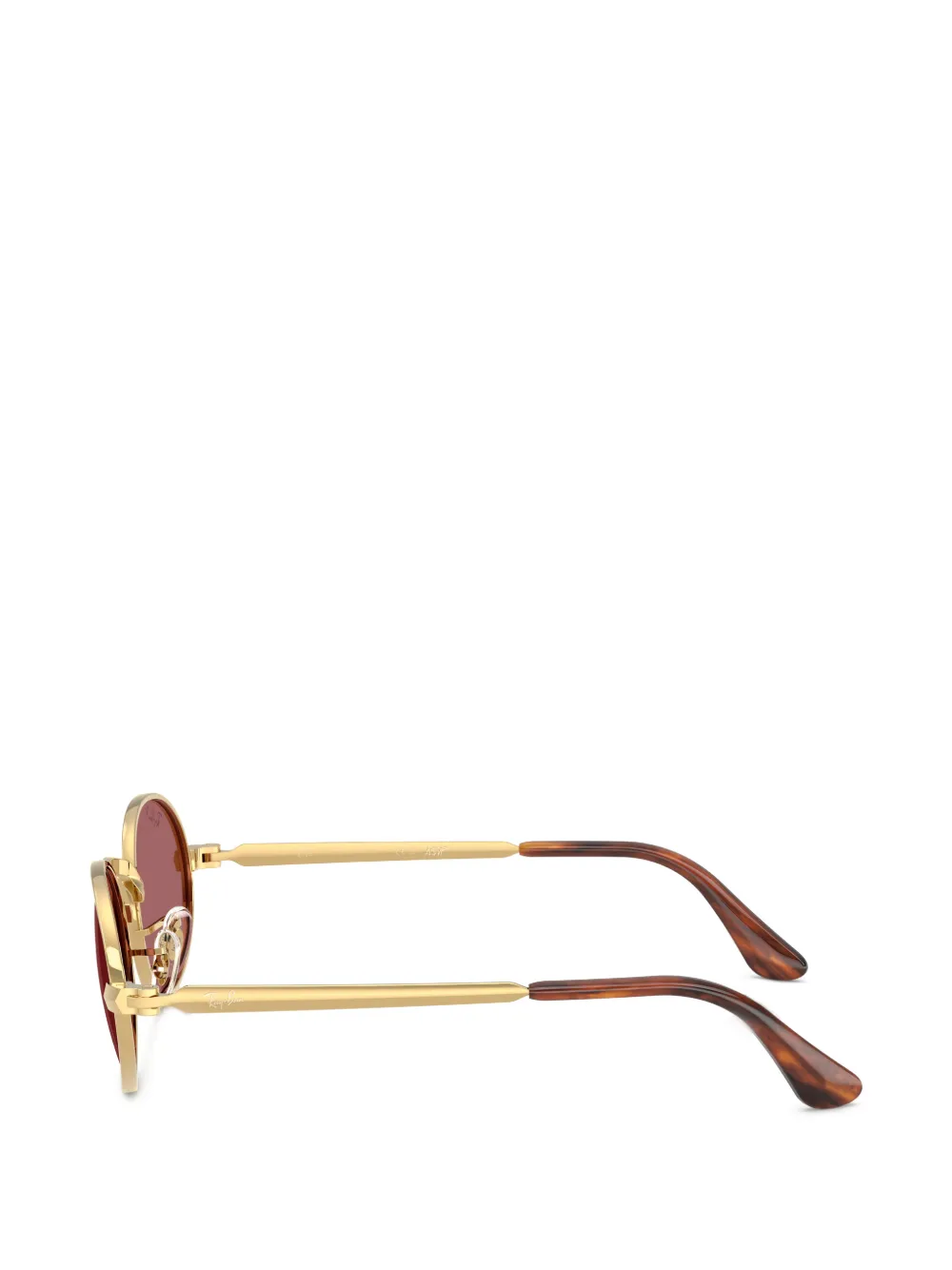 Ray-Ban x A$AP Rocky Oval zonnebril Goud