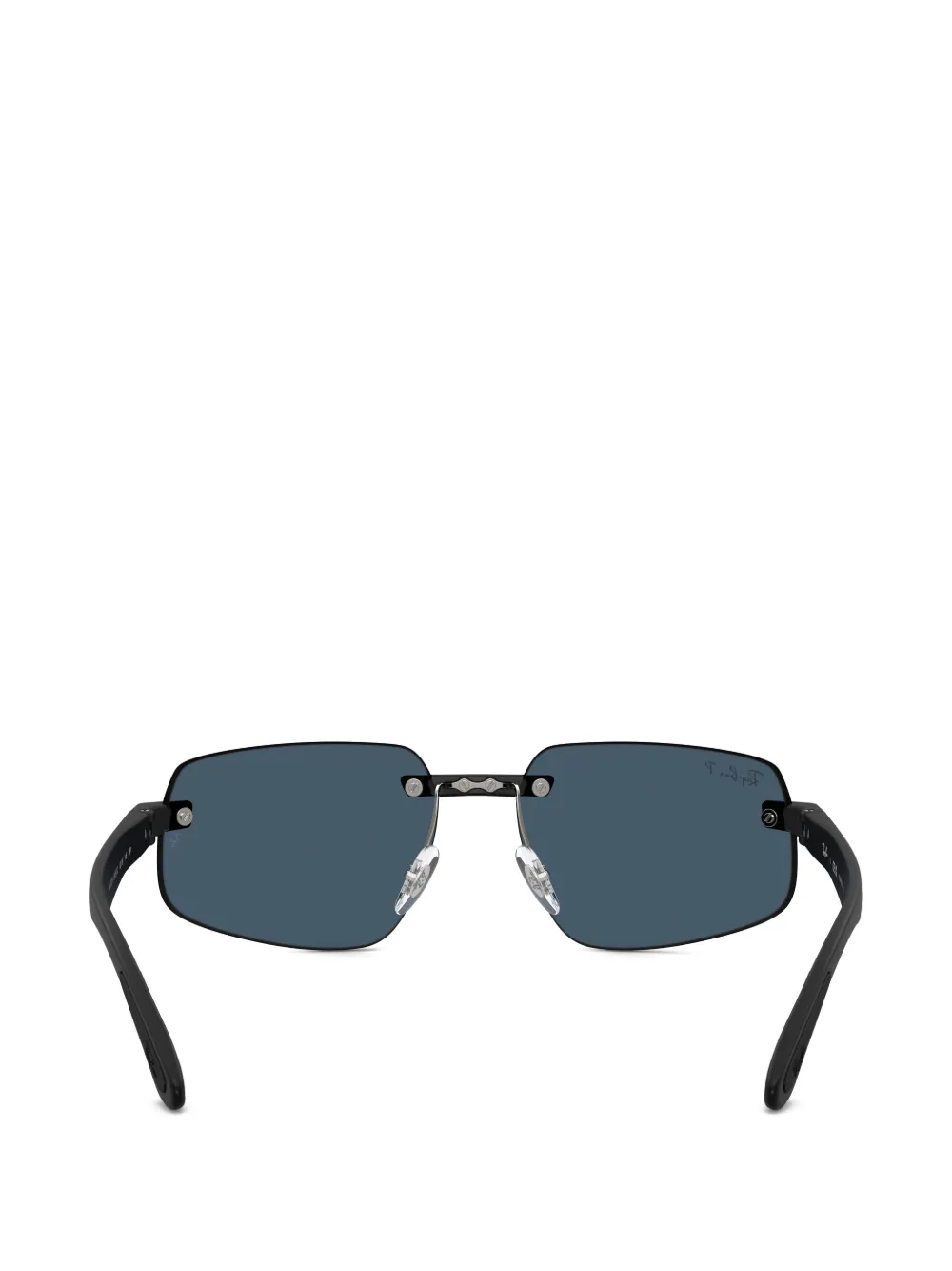 Ray-Ban RB4475 zonnebril met gepolariseerd montuur Zwart