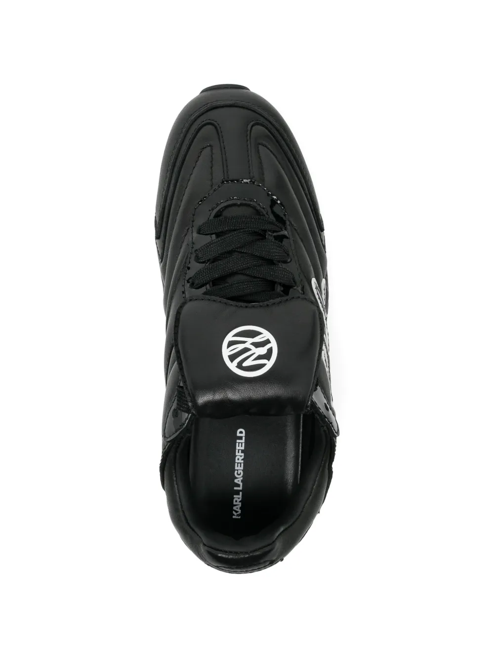 Karl Lagerfeld Venus Volley sneakers Zwart