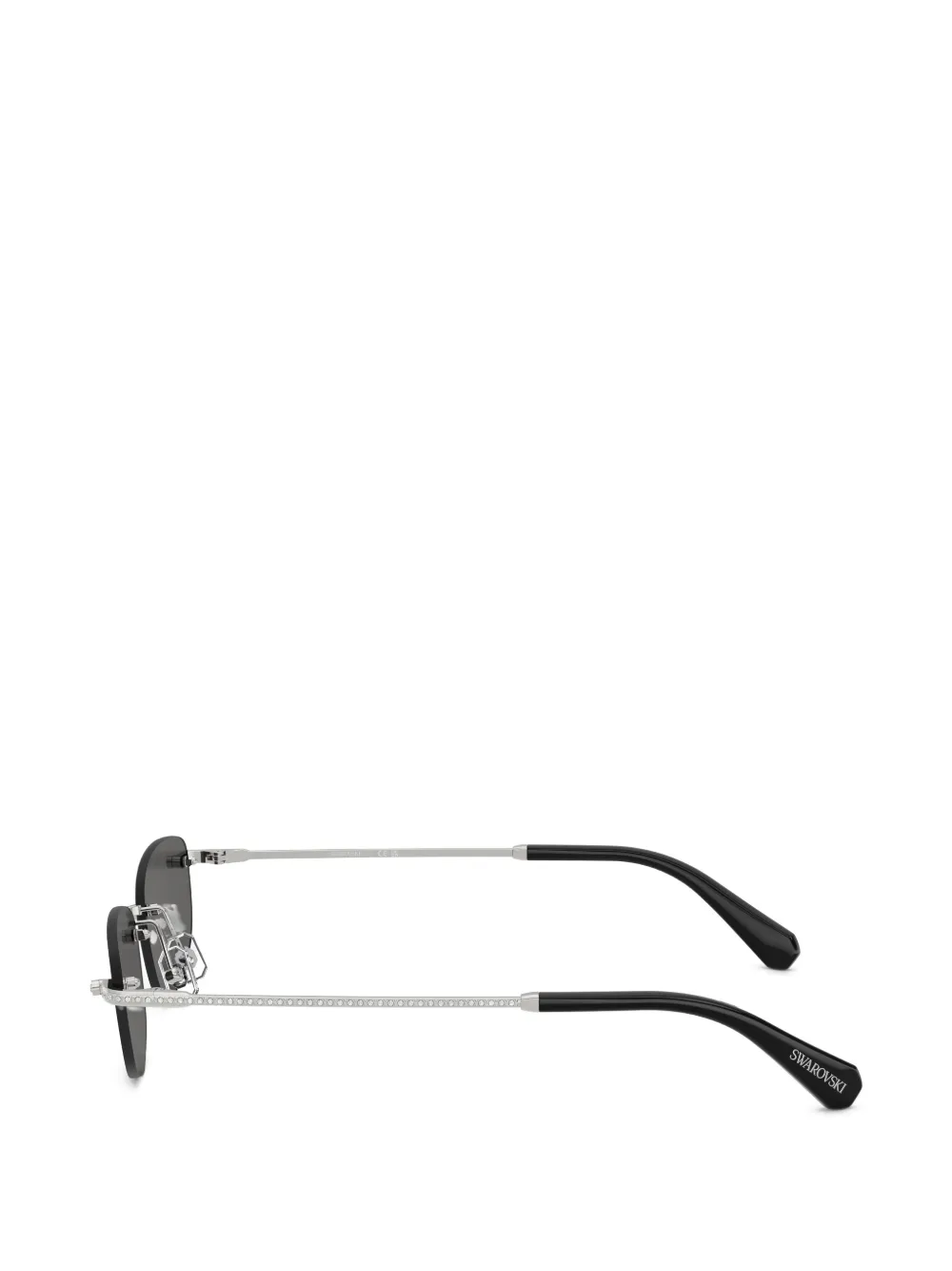  Swarovski Gafas De Sol Con Montura Rectangular - Plateado 