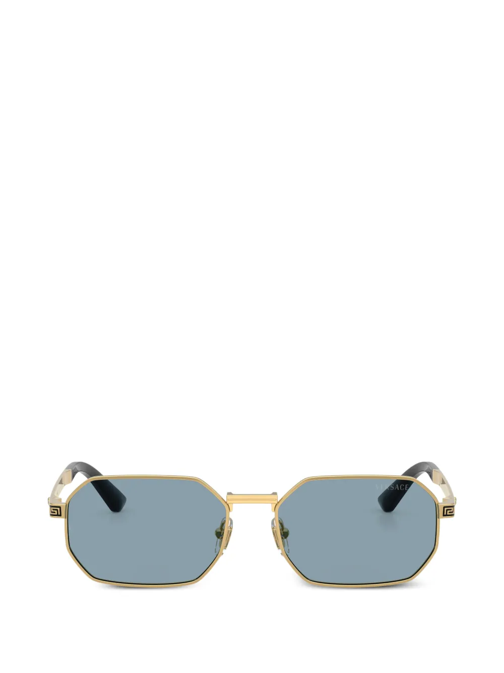 Versace Eyewear Occhiali da sole geometrici - Oro