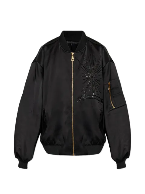 Balmain embellished bomber jacket