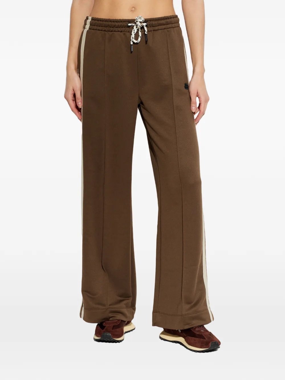  Munthe Boud Drawstring Track Pants - Brown 