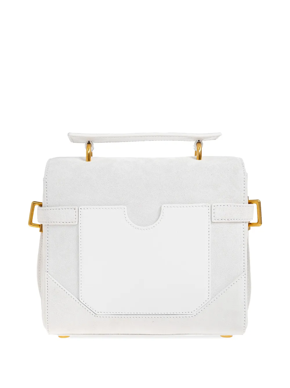  Balmain 23 B-buzz Tote Bag - White 