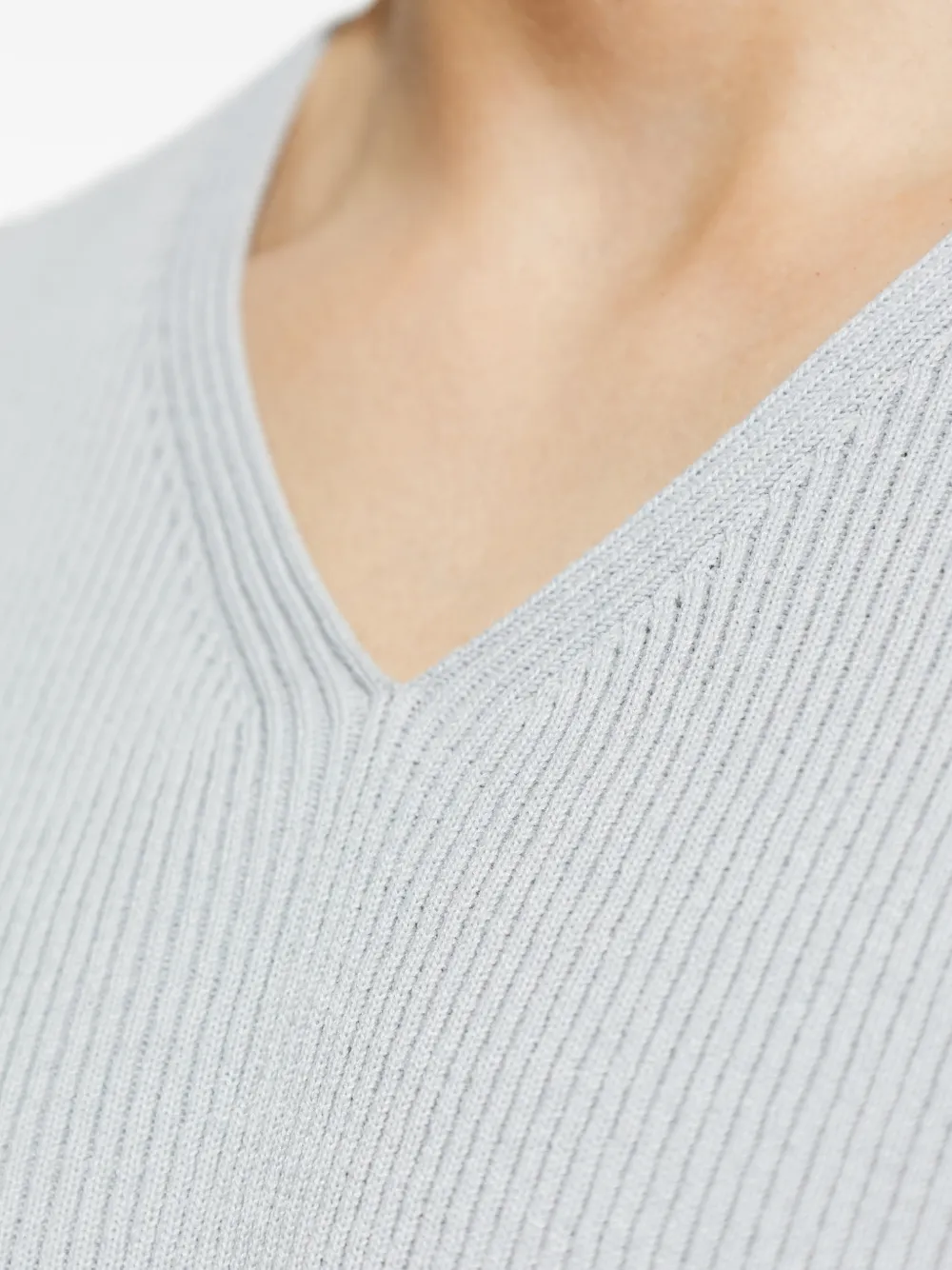 Homme Plissé Issey Miyake Top met V-hals Grijs