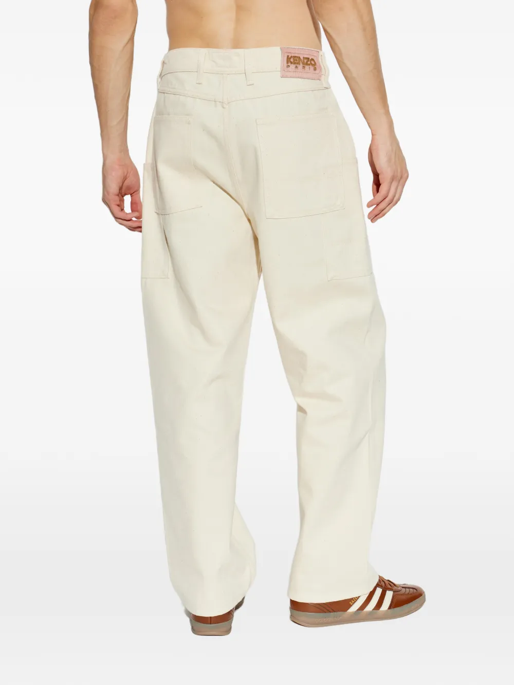 Kenzo Cargo jeans Wit